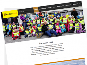 arsrapport2016 Bilde av nettsiden til Årsrapport 2016.